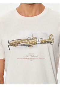 Aeronautica Militare T-Shirt 241TS2256J607 Biały Regular Fit. Kolor: biały. Materiał: bawełna