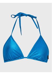 Calvin Klein Underwear Góra od bikini KW0KW01947 Niebieski. Kolor: niebieski. Materiał: syntetyk #3