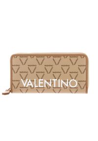 Valentino by Mario Valentino - VALENTINO Beżowy portfel Liuto. Kolor: beżowy