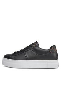 Guess Sneakersy Giellla FLJGIE ELE12 Czarny. Kolor: czarny. Materiał: skóra #4