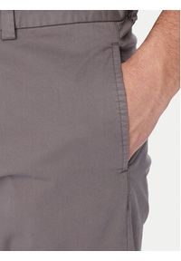 Hugo - HUGO Chinosy David251D 50530886 Szary ciemny Slim Fit. Kolor: szary. Materiał: bawełna #5