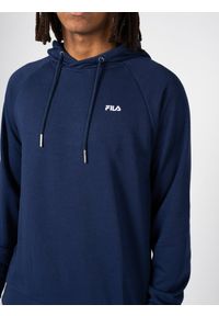 Fila Bluza "Braives Reglan" | FAM0341 | Mężczyzna | Niebieski. Typ kołnierza: kaptur. Kolor: niebieski. Materiał: poliester, bawełna #3