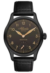 Atlantic - Zegarek Męski ATLANTIC Mechanical Manufacture Worldmaster 52952.46.63R. Rodzaj zegarka: analogowe. Materiał: skóra. Styl: klasyczny