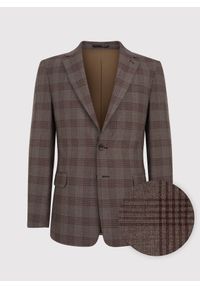 Pako Lorente - PAKO LORENTE – Marynarka męska P22WP-3X-031-D-S. Okazja: na co dzień. Materiał: wełna. Styl: casual