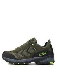 CMP Trekkingi Melnick Low Trekking Shoes WP 3Q19657 Zielony. Kolor: zielony. Materiał: skóra. Sport: turystyka piesza