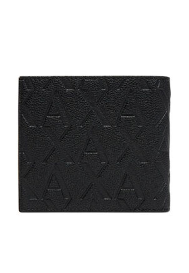 Armani Exchange Portfel XM000167 AF12133 UC001 Czarny. Kolor: czarny. Materiał: skóra