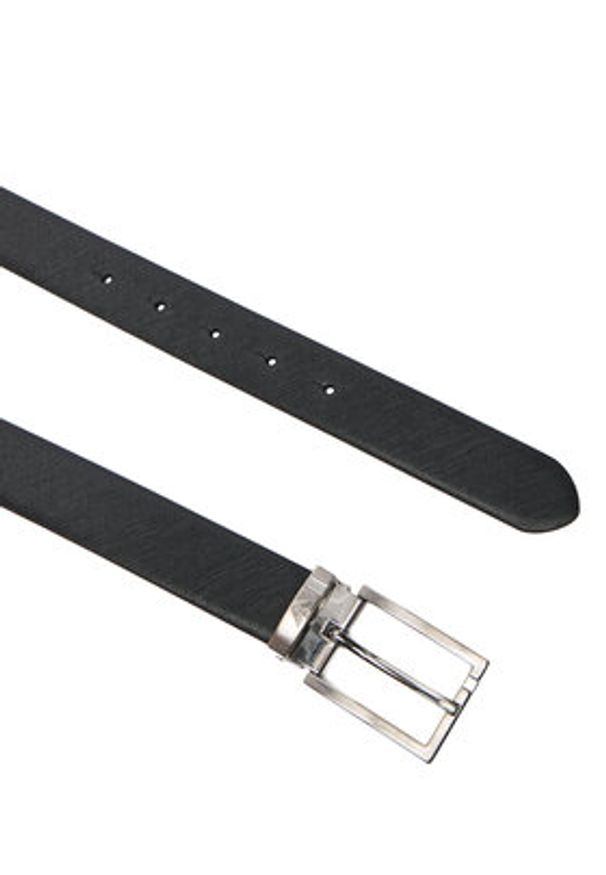 Emporio Armani Pasek Męski Y4S498 YLP4E 81519 Czarny. Kolor: czarny. Materiał: skóra