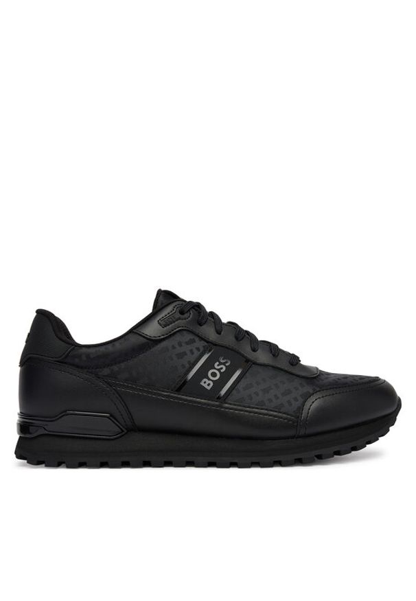 BOSS Sneakersy Parkour-L 50565756 Czarny. Kolor: czarny. Materiał: skóra