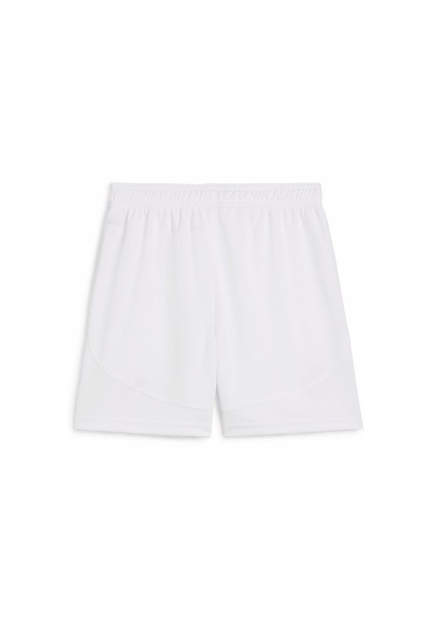 Puma - Młodzieżowe szorty piłkarskie Stade Reims PUMA White Red. Kolor: biały, czerwony, wielokolorowy. Materiał: dzianina. Sport: piłka nożna