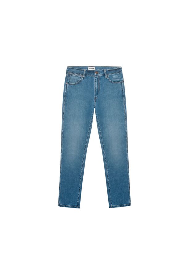 Wrangler - WRANGLER LARSTON MĘSKIE SPODNIE JEANSOWE JEANSY DŻINSY STRIDE 112350653 W18S018020