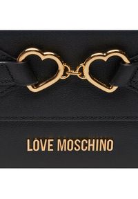 Love Moschino - LOVE MOSCHINO Torebka JC4349PP0IK1100A Czarny. Kolor: czarny. Materiał: skórzane #4