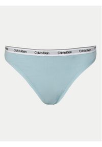 Calvin Klein Underwear Komplet 3 par stringów 000QD5209E Kolorowy. Materiał: bawełna. Wzór: kolorowy