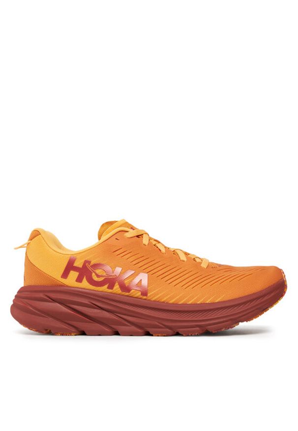HOKA - Hoka Buty do biegania Rincon 3 1119395 Pomarańczowy. Kolor: pomarańczowy. Materiał: materiał, mesh