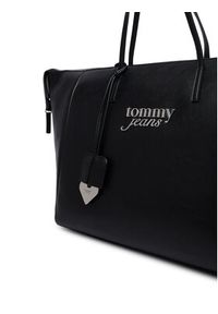 Tommy Jeans Torebka Tjw Bold Tote AW0AW18786 Czarny. Kolor: czarny. Materiał: skórzane #2