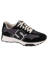 skechers - Buty sportowe Sneakersy męskie, Upper Cut Neo Jogger - Lantis. Kolor: czarny. Sport: turystyka piesza #1