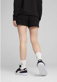 Puma - Damskie szorty z małym logo No. 1 ESS 4'' PUMA Black. Kolor: czarny