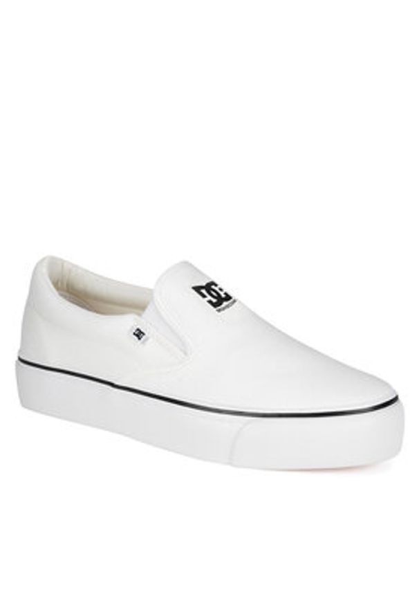 DC Shoes Tenisówki WFA3015-1 Biały. Kolor: biały. Materiał: materiał