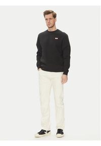 Hunter Bluza May HARM0058251 Czarny Relaxed Fit. Kolor: czarny. Materiał: syntetyk