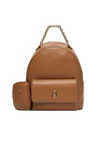 Liu Jo Plecak M Backpack AF5324 E0077 Brązowy. Kolor: brązowy. Materiał: skóra