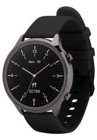 GARETT - Smartwatch Garett Veronica czarny. Rodzaj zegarka: smartwatch. Kolor: czarny. Materiał: tworzywo sztuczne. Styl: elegancki, wizytowy, sportowy #2