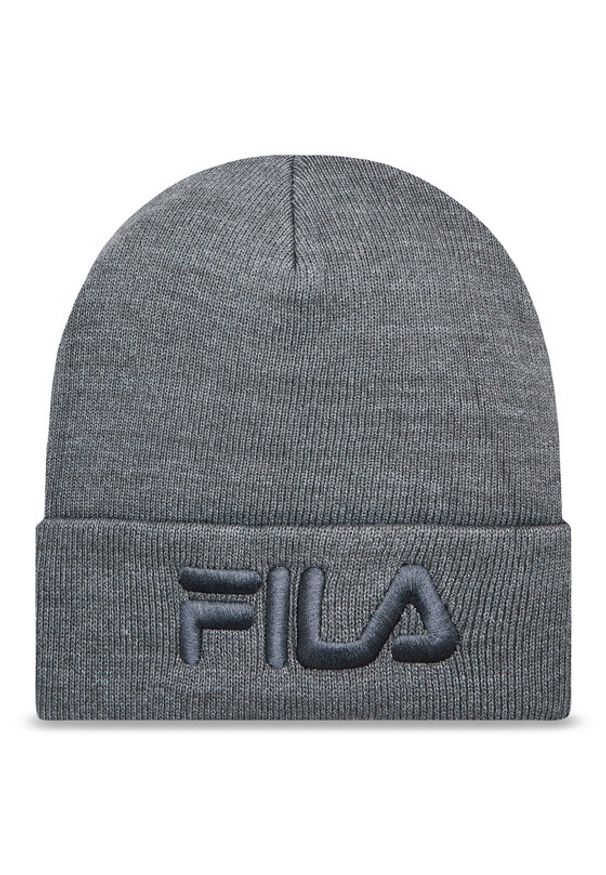 Fila Czapka Bukoba Slouchy FCU0032 Szary. Kolor: szary. Materiał: materiał, bawełna