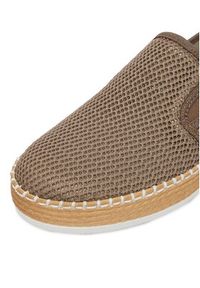 Rieker Espadryle CEO-L7873-64 Szary. Kolor: szary. Materiał: materiał #2