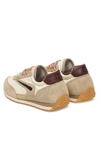 D.A.T.E. Sneakersy Athleta W441-AB-CO Beżowy. Kolor: beżowy. Materiał: zamsz, skóra #5