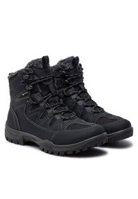 ecco - ECCO Trekkingi GORE-TEX 81117353859 Czarny. Kolor: czarny. Materiał: skóra #6