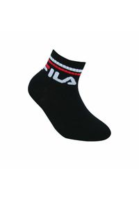 Skarpety Fila Fila Quarter Plain N Czarny. Kolor: czarny. Materiał: bawełna. Sport: outdoor