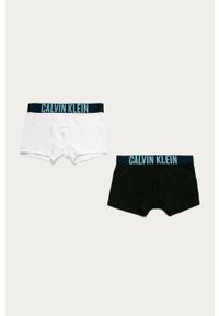 Calvin Klein Underwear - Bokserki dziecięce (2-pack). Kolor: biały. Materiał: bawełna, dzianina, elastan. Wzór: nadruk #1
