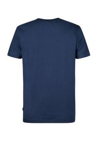 Petrol Industries T-Shirt M-1050-TSR644 Granatowy Regular Fit. Kolor: niebieski. Materiał: bawełna #5