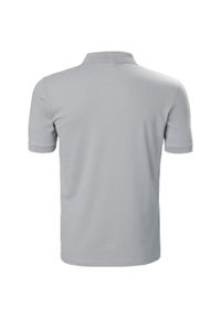 Polo Helly Hansen Malcesine. Typ kołnierza: polo. Kolor: szary. Materiał: bawełna