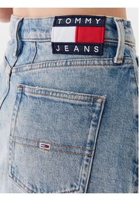 Tommy Jeans Spódnica jeansowa DW0DW16070 Niebieski Regular Fit. Kolor: niebieski. Materiał: bawełna
