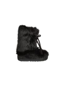 Śniegowce Oscar Baffy Short Eco Black 012076, Czarny, Futro sztuczne - 40. Kolor: czarny. Materiał: futro #1