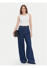 JOOP! Top 30040191 Biały Slim Fit. Kolor: biały. Materiał: bawełna #4