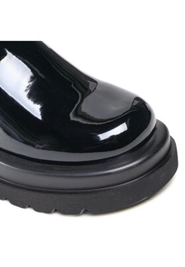 Jenny Fairy Botki WS9157-01 Czarny. Kolor: czarny. Materiał: skóra