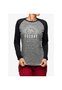 ROCDAY - Bluza rowerowa damska Rocday Camber. Kolor: szary