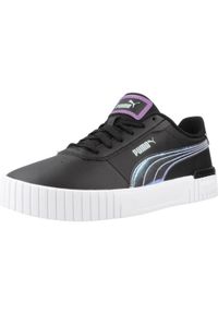 Buty do chodzenia dla dzieci Puma Carina 2.0 Deep Dive Jr. Kolor: czarny. Materiał: materiał, syntetyk. Szerokość cholewki: normalna. Sport: turystyka piesza #1