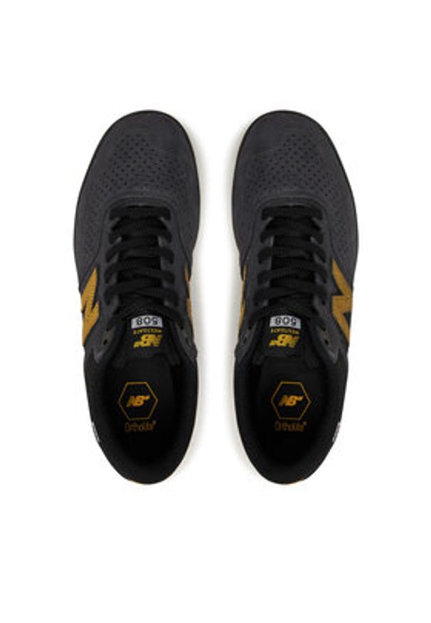 New Balance Sneakersy NM508CAT Czarny. Kolor: czarny. Materiał: zamsz, skóra