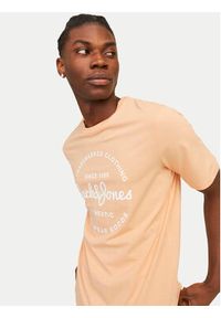 Jack & Jones - Jack&Jones T-Shirt Forest 12247972 Pomarańczowy Standard Fit. Kolor: pomarańczowy. Materiał: syntetyk #4