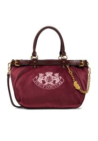 Juicy Couture Torebka CEO-BIJXT8987WZC Bordowy. Kolor: czerwony