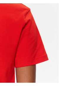 Calvin Klein Jeans T-Shirt Monologo Baby Tee J20J223113 Czerwony Slim Fit. Kolor: czerwony. Materiał: bawełna #5
