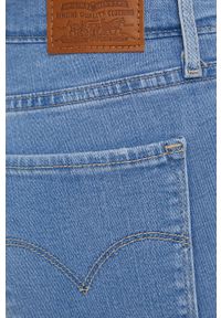 Levi's® - Levi's jeansy 721 damskie high waist. Okazja: na spotkanie biznesowe. Stan: podwyższony. Kolor: niebieski. Styl: biznesowy #4