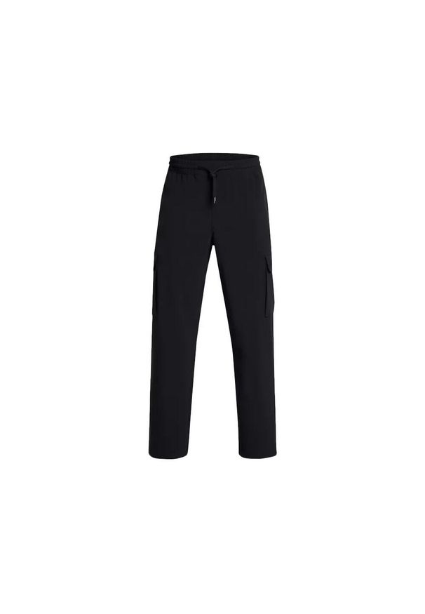Spodnie cargo Under Armour Vibe Woven. Kolor: czarny, biały, wielokolorowy. Sport: fitness