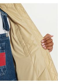 Tommy Jeans Kurtka puchowa Alaska DW0DW18610 Beżowy Regular Fit. Kolor: beżowy. Materiał: syntetyk
