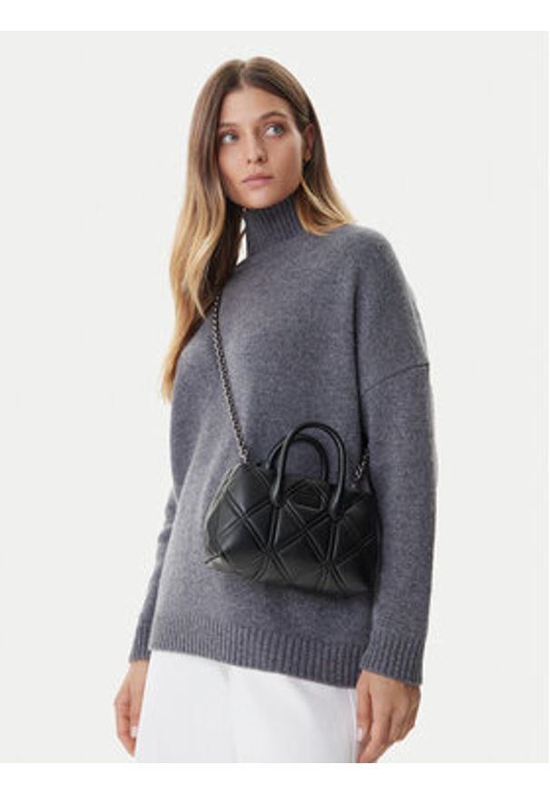 Emporio Armani Torebka EW002955 AF19662 UC001 Czarny. Kolor: czarny. Materiał: skórzane