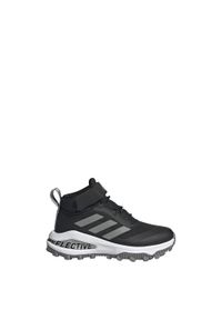 Adidas - Buty do biegania dla dzieci adidas Fortarun All Terrain Cloudfoam Sport. Kolor: czarny, szary, biały, wielokolorowy. Sezon: lato, zima. Model: Adidas Cloudfoam. Sport: turystyka piesza