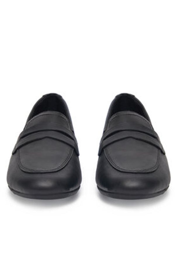 Remonte Lordsy D0K02-01 Czarny. Kolor: czarny. Materiał: skóra