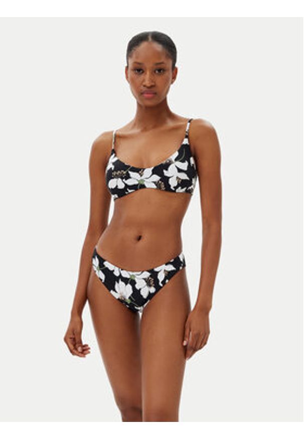 Volcom Dół od bikini Midnight Lily O2112500 Czarny. Kolor: czarny. Materiał: syntetyk