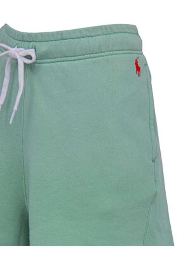 Polo Ralph Lauren Szorty sportowe 211965103007 Zielony Straight Fit. Kolor: zielony. Materiał: bawełna